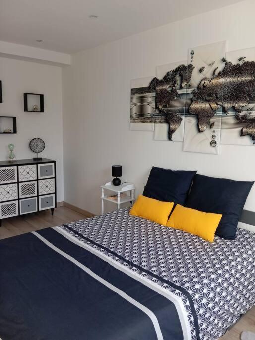 Appartement Cosy Avec Jardin Vaux-Sur-Seine Exterior foto